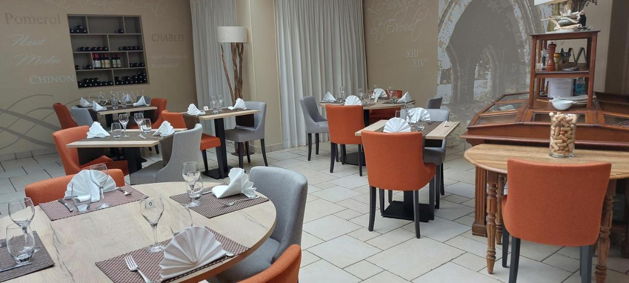 Logis Hotel Restaurant Le Relais De L'Abbaye Saint-Evroult-Notre-Dame-du-Bois Eksteriør bilde